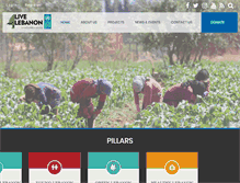 Tablet Screenshot of livelebanon.org